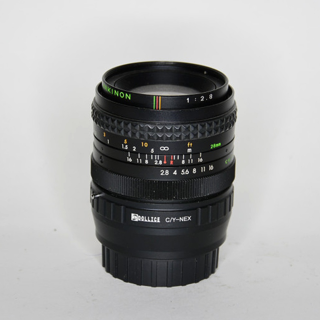 Makinon f2.8 28mm C/Y-nex adapterrel (914501)